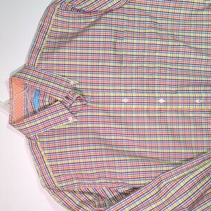 J Mclaughlin Button Down Plaid  Sz. L